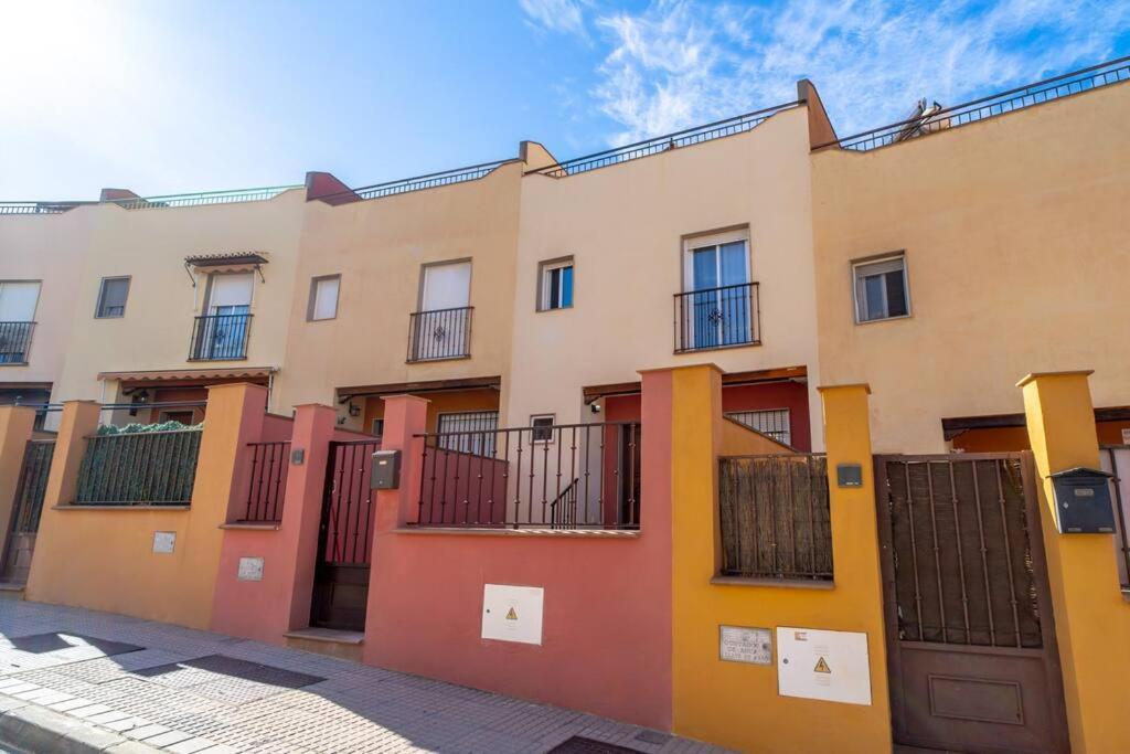 Adosado Con Vistas Al Mar Desde La Piscina Con Bbq Villa Velez Malaga Exterior foto