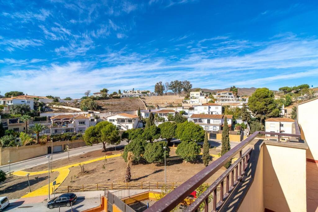 Adosado Con Vistas Al Mar Desde La Piscina Con Bbq Villa Velez Malaga Exterior foto